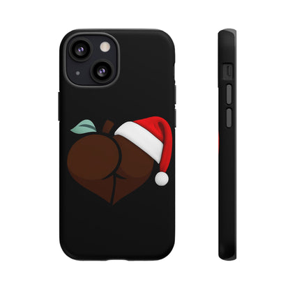 Christmas BBL Phone Case (Chocolate)