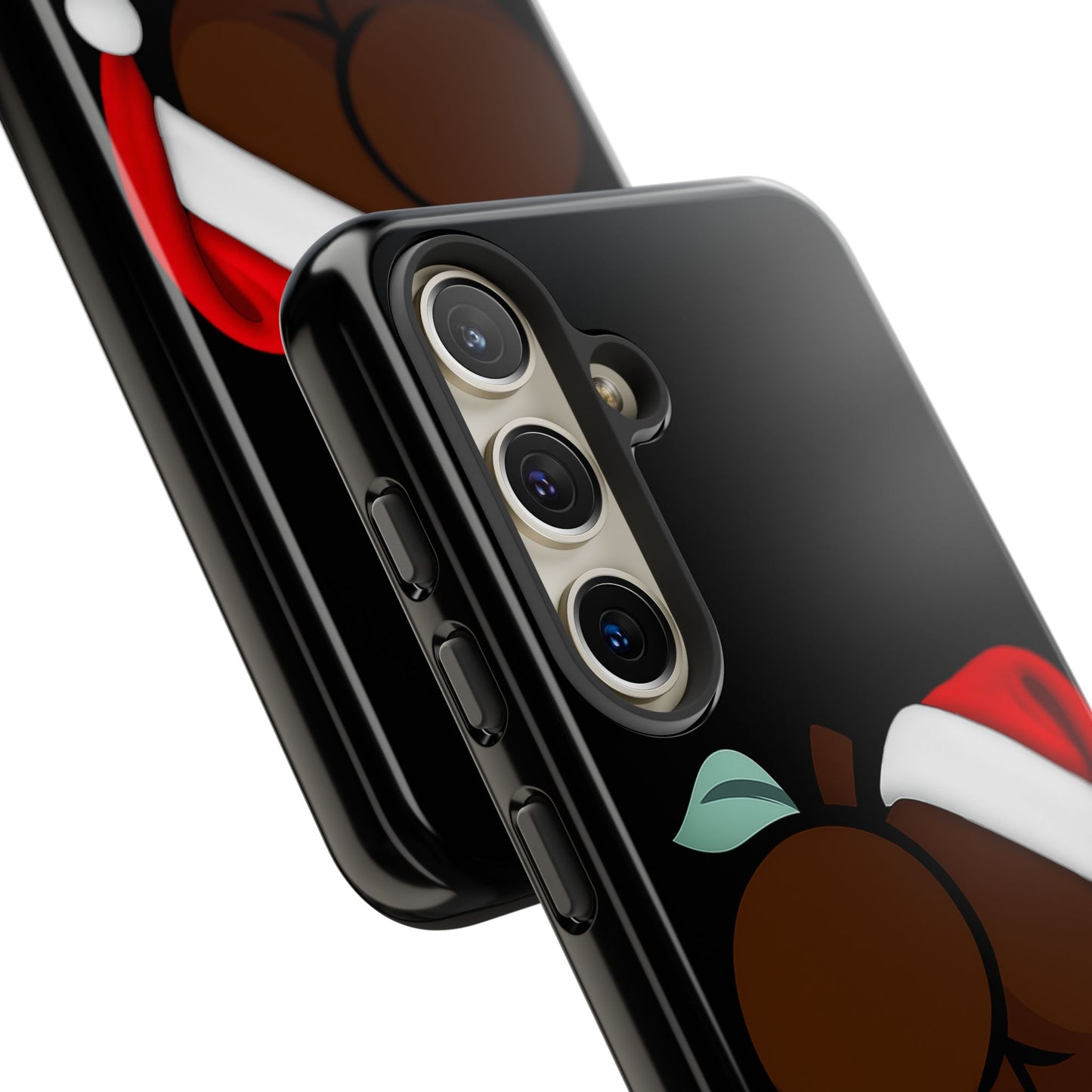 Christmas BBL Phone Case (Chocolate)