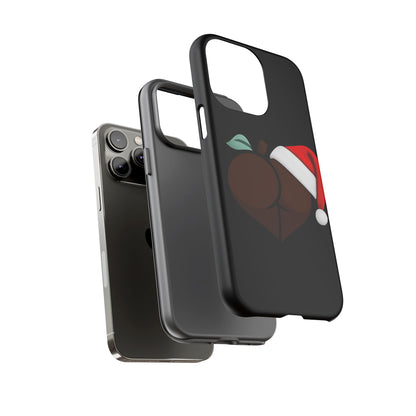 Christmas BBL Phone Case (Chocolate)