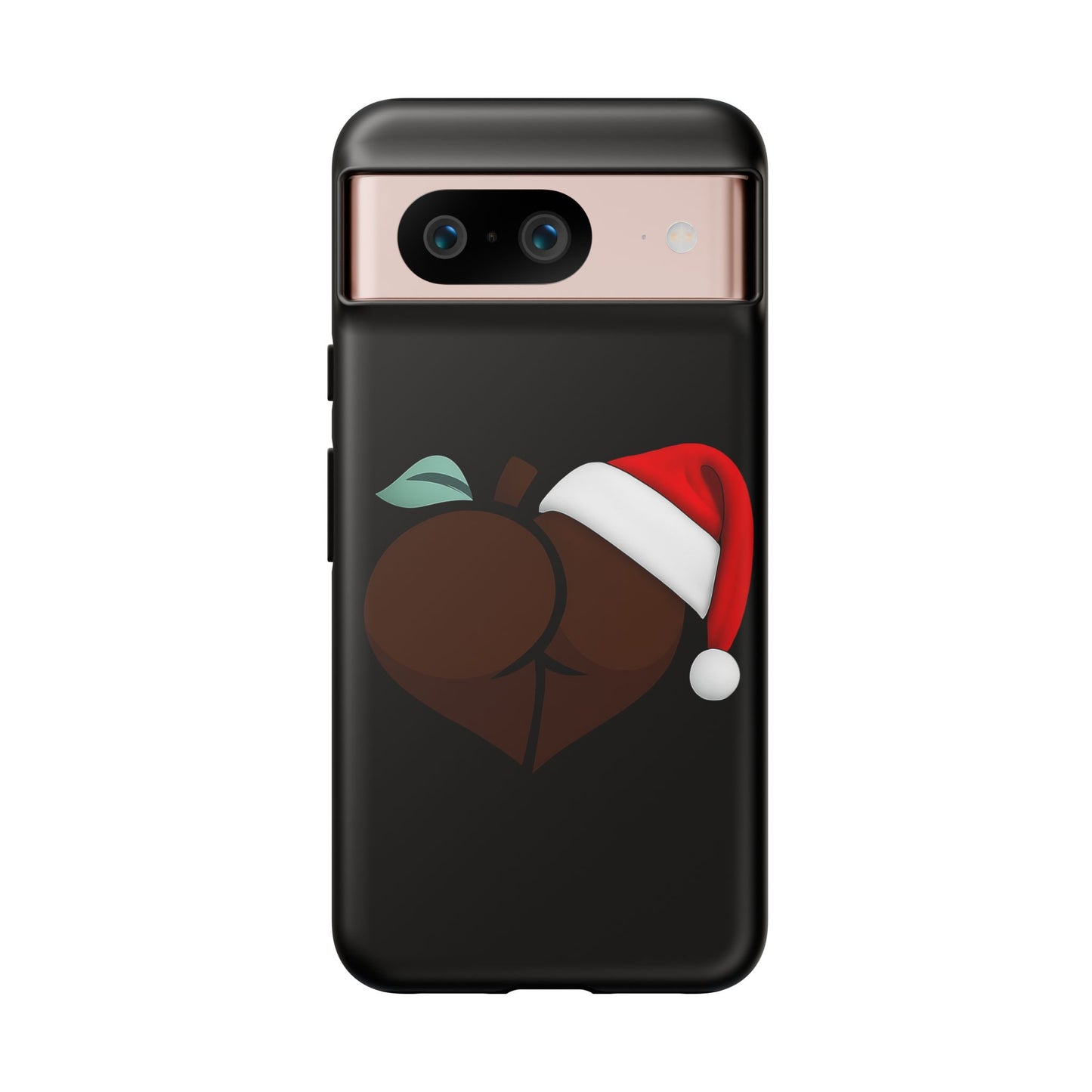 Christmas BBL Phone Case (Chocolate)