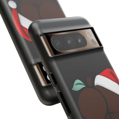 Christmas BBL Phone Case (Chocolate)