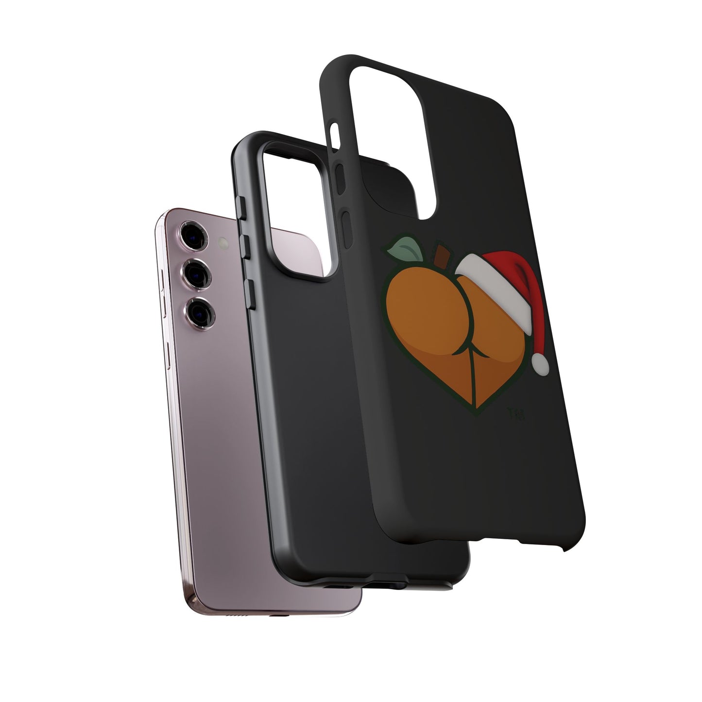 Christmas BBL Phone Case (Caramel)