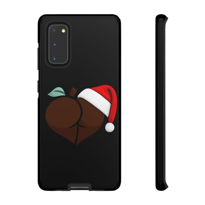 Christmas BBL Phone Case (Chocolate)