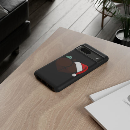 Christmas BBL Phone Case (Chocolate)