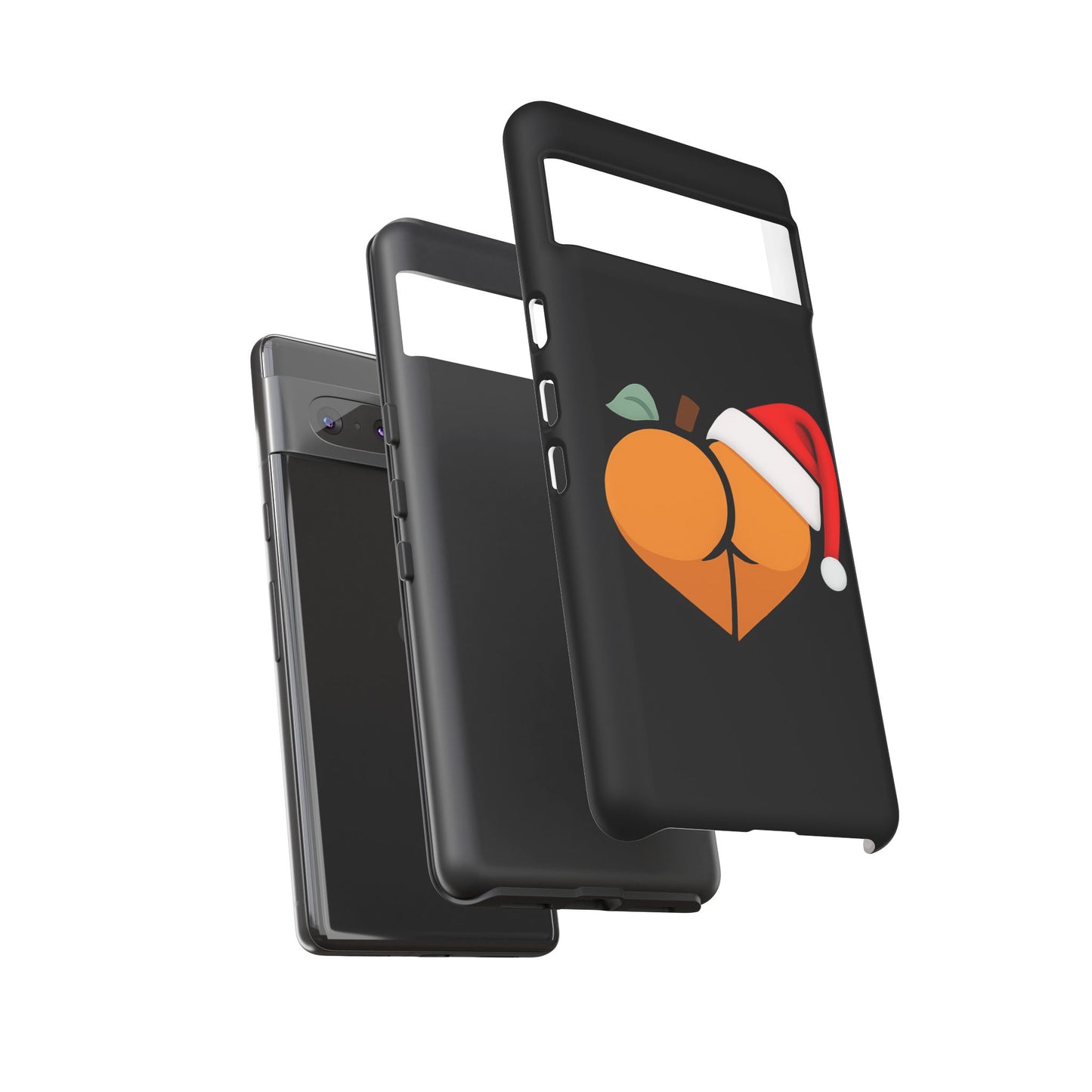 Christmas BBL Phone Case (Caramel)