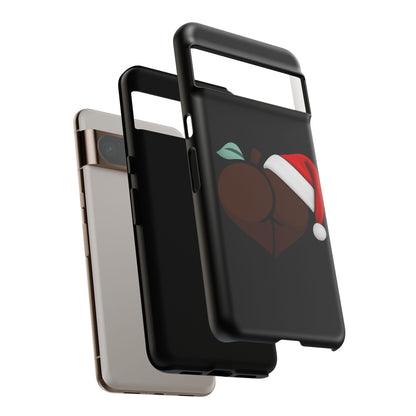 Christmas BBL Phone Case (Chocolate)