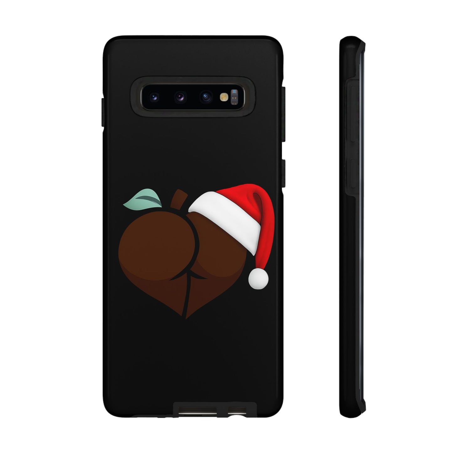 Christmas BBL Phone Case (Chocolate)