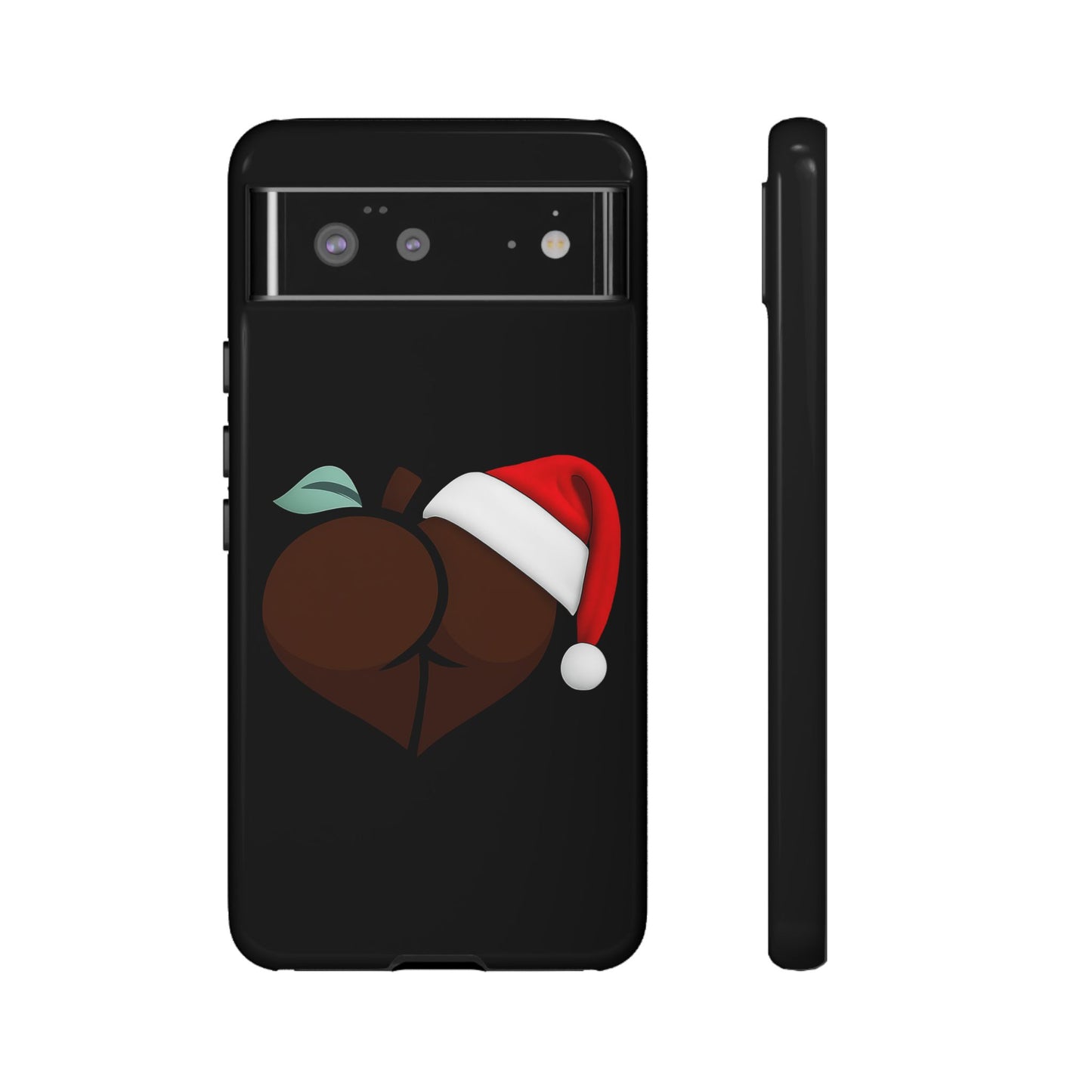 Christmas BBL Phone Case (Chocolate)