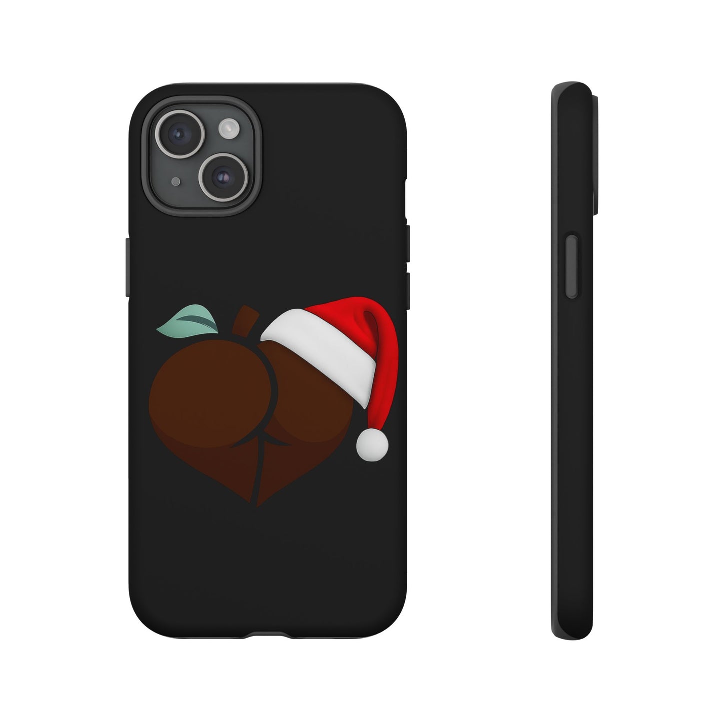 Christmas BBL Phone Case (Chocolate)