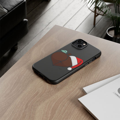 Christmas BBL Phone Case (Chocolate)