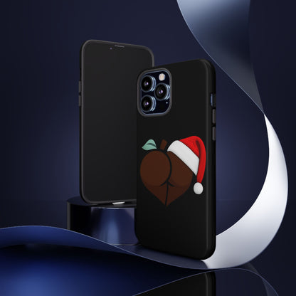 Christmas BBL Phone Case (Chocolate)