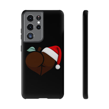 Christmas BBL Phone Case (Chocolate)