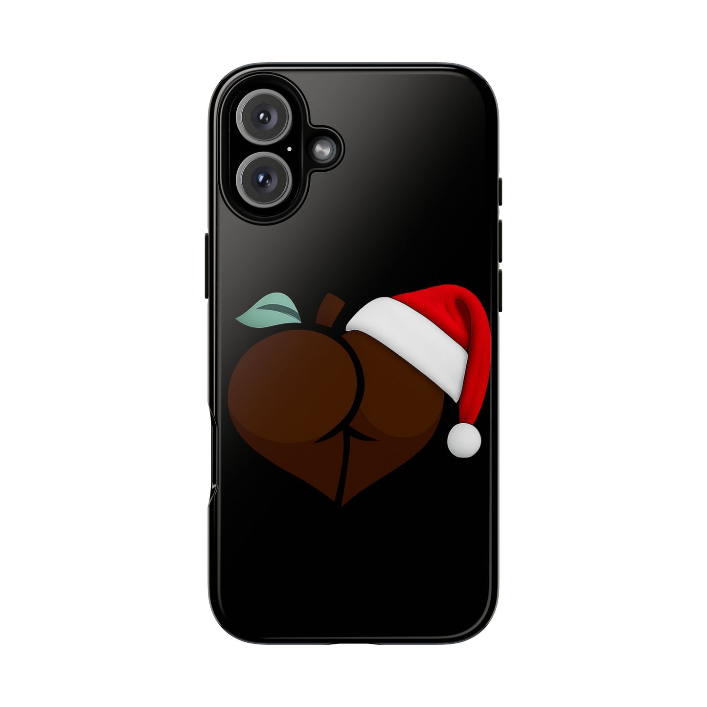 Christmas BBL Phone Case (Chocolate)