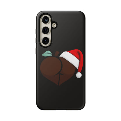 Christmas BBL Phone Case (Chocolate)