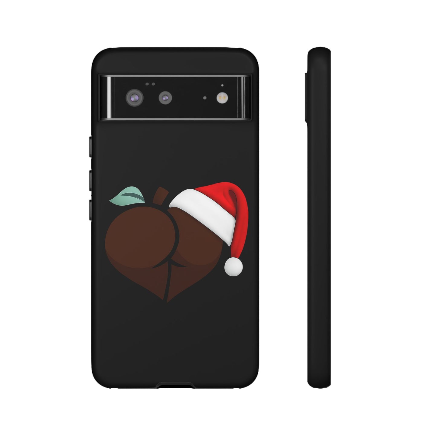Christmas BBL Phone Case (Chocolate)