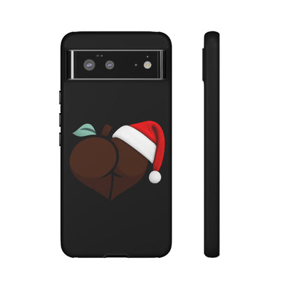 Christmas BBL Phone Case (Chocolate)