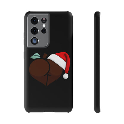 Christmas BBL Phone Case (Chocolate)