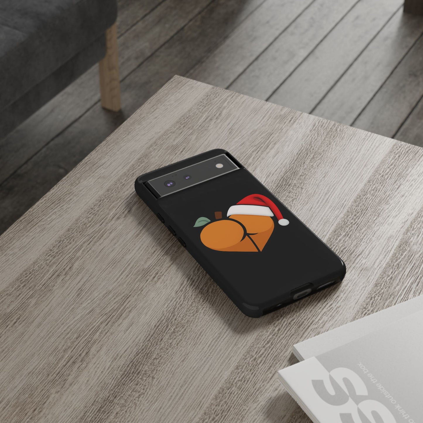 Christmas BBL Phone Case (Caramel)