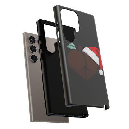Christmas BBL Phone Case (Chocolate)
