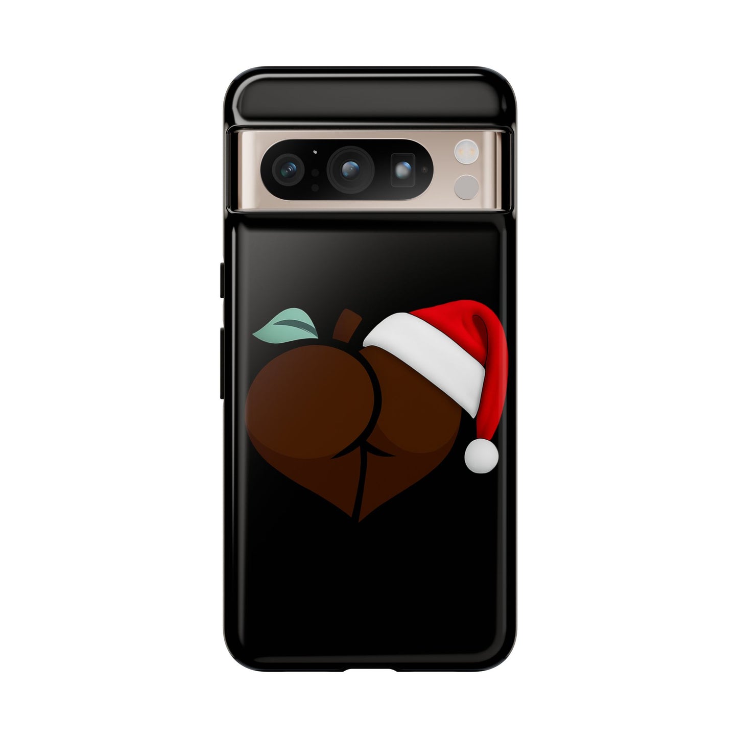 Christmas BBL Phone Case (Chocolate)