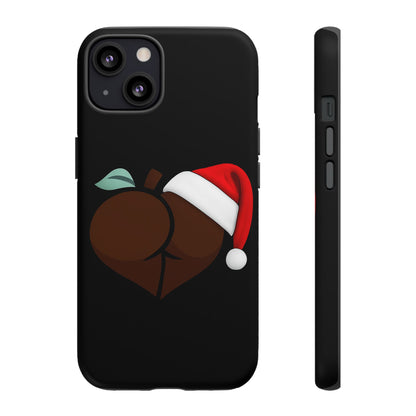 Christmas BBL Phone Case (Chocolate)