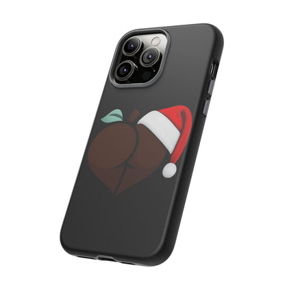 Christmas BBL Phone Case (Chocolate)